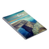 Individuelle Name Mittelmeerlandschaft Notizblock (Rechte Seite)