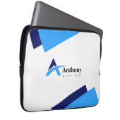 INDIVIDUELLE NAME MODERN LAPTOPSCHUTZHÜLLE (Vorne Rechts)