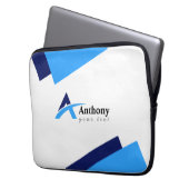 INDIVIDUELLE NAME MODERN LAPTOPSCHUTZHÜLLE (Vorderseite Links)