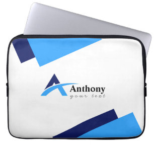 INDIVIDUELLE NAME MODERN LAPTOPSCHUTZHÜLLE