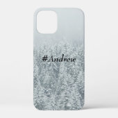 Individuelle Name Moderne, klassische Weinbäume gr Case-Mate iPhone Hülle (Rückseite)