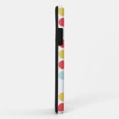 Individuelle Name Moderne Polka Dot farbige Muster Case-Mate iPhone Hülle (Hinten/Rechts)