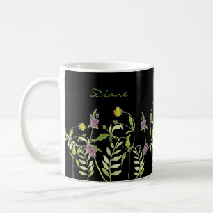 Individuelle Name Moderne trendige Wasserfarben bo Kaffeetasse