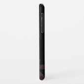 Individuelle Name| Modernes Blumenmuster Case-Mate iPhone Hülle (Hinten/Links)