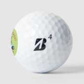 Individuelle Name Monogram Cart Golfball (Logo)