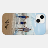 Individuelle Name Monogram Foto Case-Mate iPhone F Hülle (Rückseite (Horizontal))