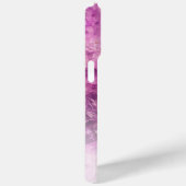 Individuelle Name Monogram Lila Ombre Crystals Case-Mate iPhone Hülle (Rückseite / Rechts)