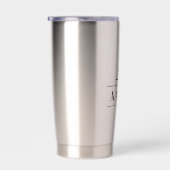 Individuelle Name Monogram Mother's Day Gift Thermobecher (Rechts)