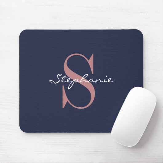 Individuelle Name Monogram Mousepad (Mit Mouse)