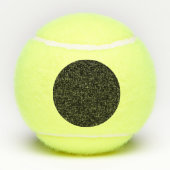 Individuelle Name Monogram Tennis Ball (Rückseite)