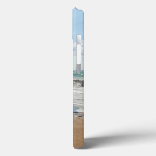 Individuelle Name Monogramm-Foto Case-Mate iPhone Hülle (Rückseite / Links)