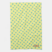 Individuelle Name monogramm Geschirrtuch (Vertikal)