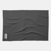 Individuelle Name Monogramm moderne Design trendsc Geschirrtuch (Horizontal)