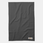 Individuelle Name Monogramm moderne Design trendsc Geschirrtuch (Vertikal)
