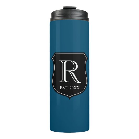 Individuelle Name Monogramm Thermalwäscher Tasse G (Vorderseite)