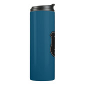Individuelle Name Monogramm Thermalwäscher Tasse G (Nach links gedreht)