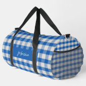 Individuelle Name-Monogramm-Trockenbeutel Duffle Bag (Rechte Ecke)