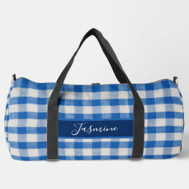Individuelle Name-Monogramm-Trockenbeutel Duffle Bag