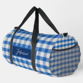 Individuelle Name-Monogramm-Trockenbeutel Duffle Bag (Rechte Ecke)