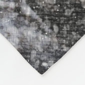 Individuelle Name Monogramm Winterpferd Fleecedecke (Ecke)