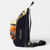 Individuelle Name Motocross Crossbody Bag (Rechts)