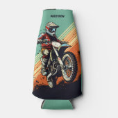 Individuelle Name Motocross Flaschenkühler (Vorderseite)