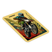 Individuelle Name Motocross Magnet (Rechte Seite)