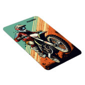 Individuelle Name Motocross Magnet (Rechte Seite)