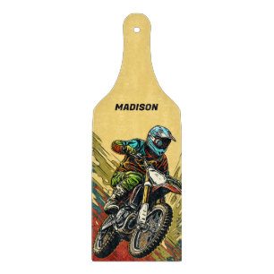 Individuelle Name Motocross Schneidebrett