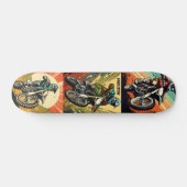 Individuelle Name Motocross Skateboard (Horizontal)