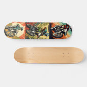 Individuelle Name Motocross Skateboard (Horizontal)