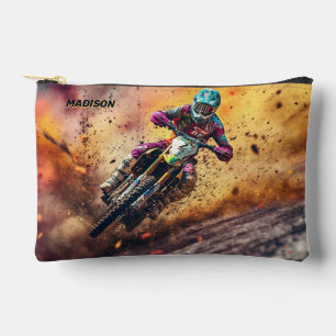 Individuelle Name Motocross Zubehörtasche