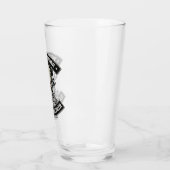 Individuelle Name-Motorradgarage Glas (Links)