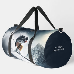 Individuelle Name Mountain Skier Duffle Bag