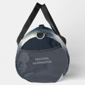 Individuelle Name Mountain Skier Duffle Bag (Rechts)
