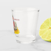 Individuelle Name Movie Buff Schnapsglas (Rechts)