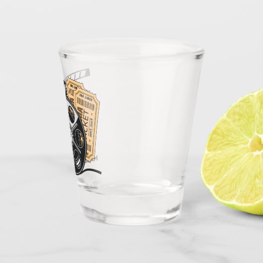 Individuelle Name Movie Schnapsglas (Rechts)