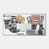 Individuelle Name Movie Schreibtischunterlage (Tastatur & Maus)