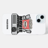 Individuelle Name Movie Time Case-Mate iPhone Hülle (Rückseite (Horizontal))