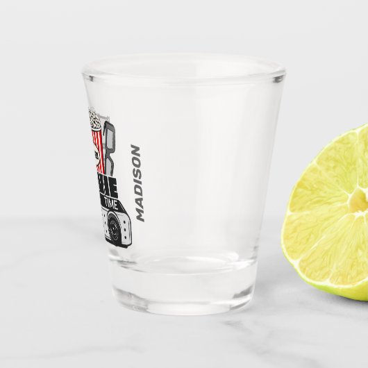 Individuelle Name Movie Time Schnapsglas (Rechts)