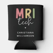 Individuelle Name MRI Tech | Geschenke von MRT-Tec Dosenkühler (Rückseite)