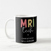 Individuelle Name MRI Tech | Geschenke von MRT-Tec Kaffeetasse (Links)