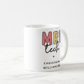 Individuelle Name MRI Tech | Geschenke von MRT-Tec Kaffeetasse (VorderseiteRechts)