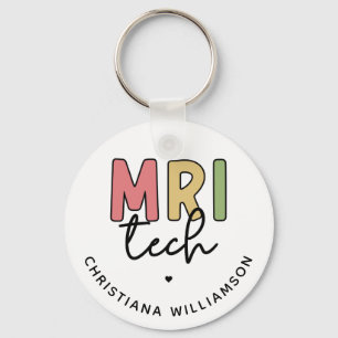 Individuelle Name MRI Tech   Geschenke von MRT-Tec Schlüsselanhänger
