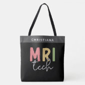 Individuelle Name MRI Tech | Geschenke von MRT-Tec Tasche (Vorderseite)