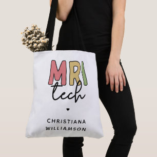 Individuelle Name MRI Tech Geschenke von MRT-Tec Tasche