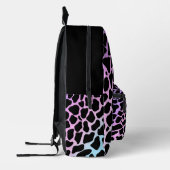 Individuelle Name Multicolor Animal Print Cow Spot Bedruckter Rucksack (Links)