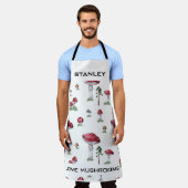 Individuelle Name Mushroom Schürze (Getragen)