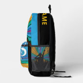 Individuelle Name Music DJ Bedruckter Rucksack (Rechts)