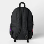 Individuelle Name Music DJ Bedruckter Rucksack (Rückseite)